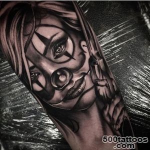 palhaço arte da tatuagem no Instagram_40