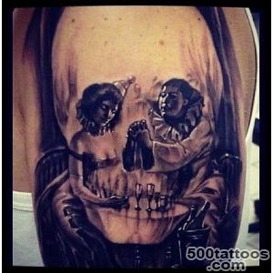 Legal skullclown tatuagem Palhaços Pinterest Legal Tatuagens e _18
