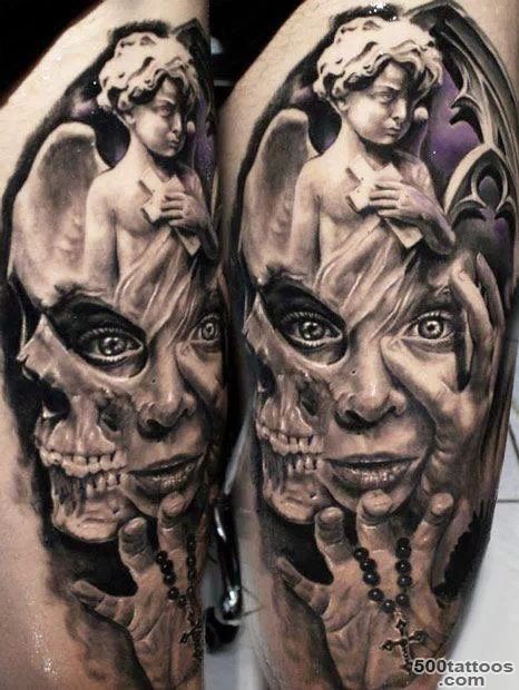 75+ Wonderful Evil Tattoos_3