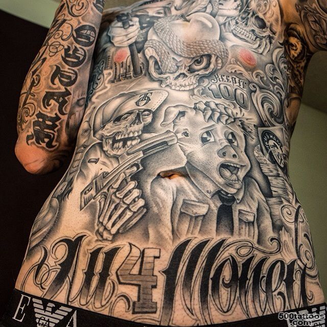 Gangster tattoos: photo num 13965
