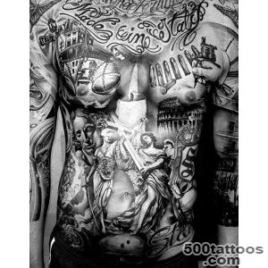 Dark and grey gangster tattoos_11