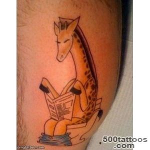 12 Inspiring Giraffe Tattoos  Tattoocom_39
