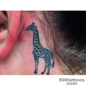 37 Giraffe Tattoos   Meanings, Photos, Designs for men and women_14