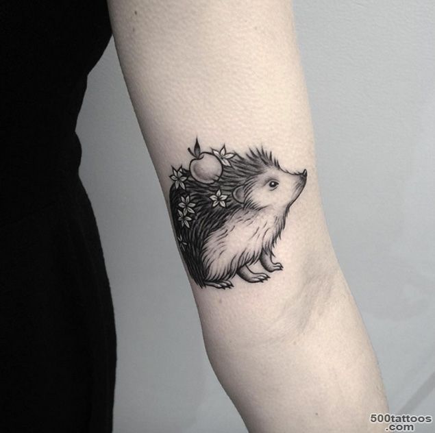 Hedgehog Tattoo by Elizabeth Markov   TattooBlend_3