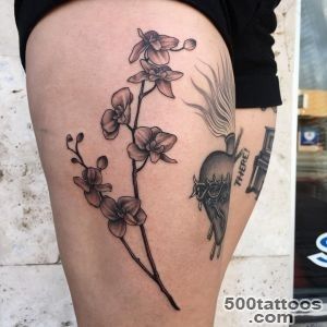 30+ Orchid Tattoo Designs  Tattoo Designs  Design Trends_17