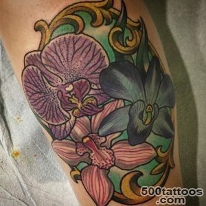 30+ Orchid Tattoo Designs  Tattoo Designs  Design Trends_45