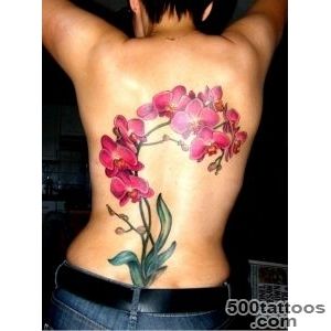 Orchid tattoo designs, ideas, meanings, images