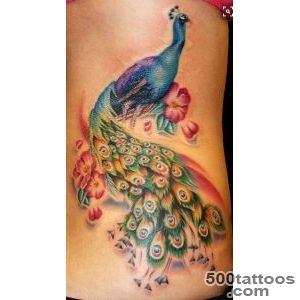 61 Beautiful Peacock Tattoo Pictures and Designs   Piercings Models_8