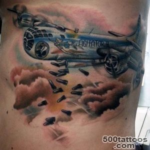 50 Airplane Tattoos For Men   Aviation And Flight Ideas_14