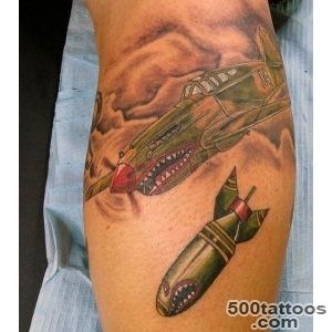 50 Airplane Tattoos For Men   Aviation And Flight Ideas_35