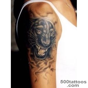 black puma tattoo