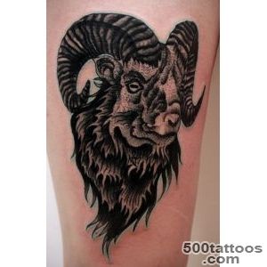 40 Ram Tattoos   Meanings, Photos, Designs for men and women_28