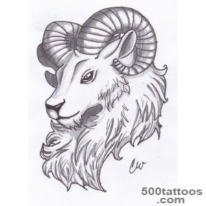 Ram Head Tattoo Design by spellfire42489 on DeviantArt_13