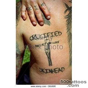 Crucified skinhead tattoo bedeutung