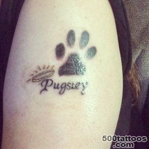16+ Fantastische Halve Mouw Hond Tattoos_49