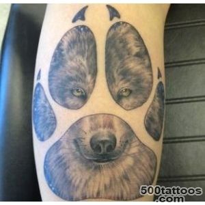 65 Beste Paw Print Tattoo Betekenissen en Ontwerpen Waarderen Uw Pets_7