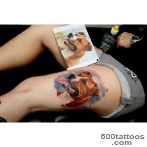 hund ben tatovering bedste tatovering ideer amp designs_48