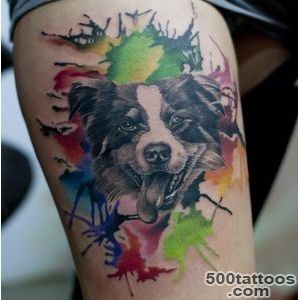 hund tatovering tatovering billeder Kultur Inspiration tatovering _30