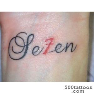 Number tattoo designs, ideas, meanings, images