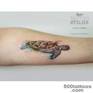10 Cool Turtle Tattoos to Show Your Dedication to these Amazing _15