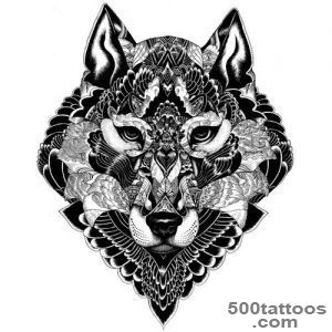 Wolf Tattoo Designs Ideas Meanings Images