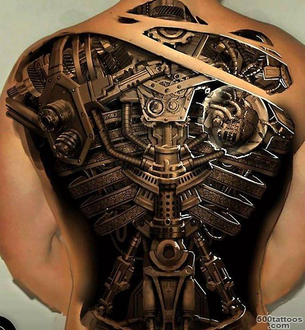150 Most Realistic 3D Tattoos For 2016_1