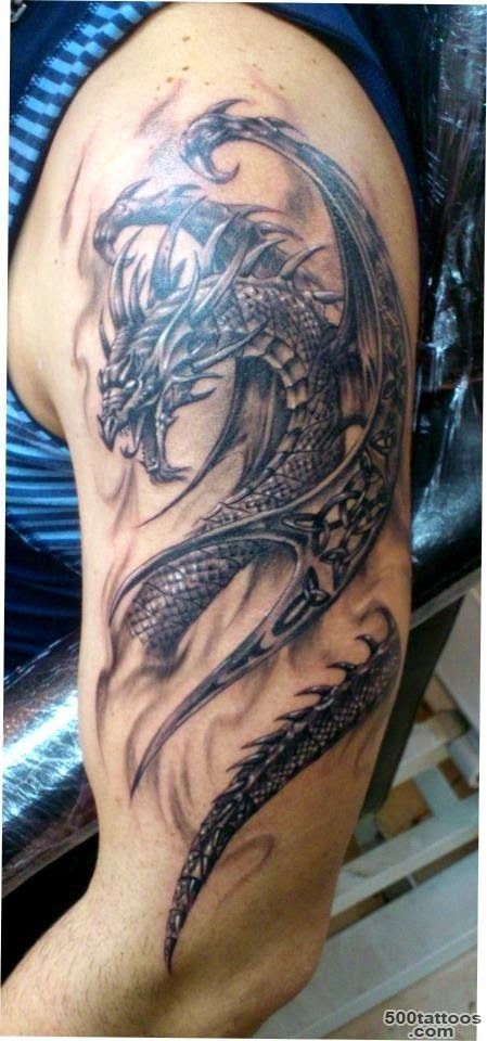 Dragon tattoo  3D Tattoos  Ink amp Piercings lt3  Pinterest ..._40