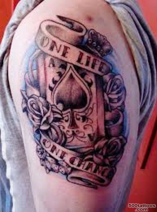 Ace of Spades Tattoo Designs, Ideas, and Meanings_2