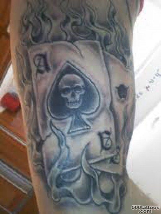 Ace of Spades Tattoo Designs, Ideas, and Meanings_4