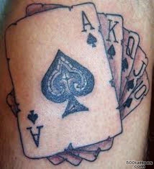 Ace of Spades Tattoo Designs, Ideas, and Meanings_5