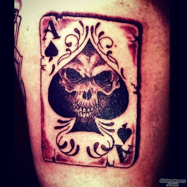 Ace of spade tattoo by Audrey Mello  Tatts  Pinterest  Spade ..._3