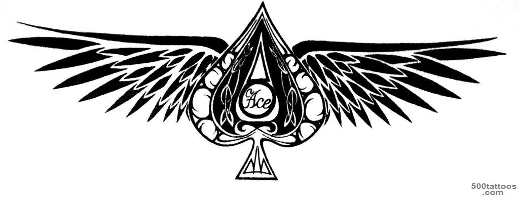 DeviantArt More Like ace of spades tattoo design by fulhamghost_49