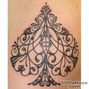 Spade and Ace of Spade Tattoos Meanings, Designs, and Ideas_37