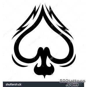 Spade tattoo Stock Photos, Images, amp Pictures  Shutterstock_33