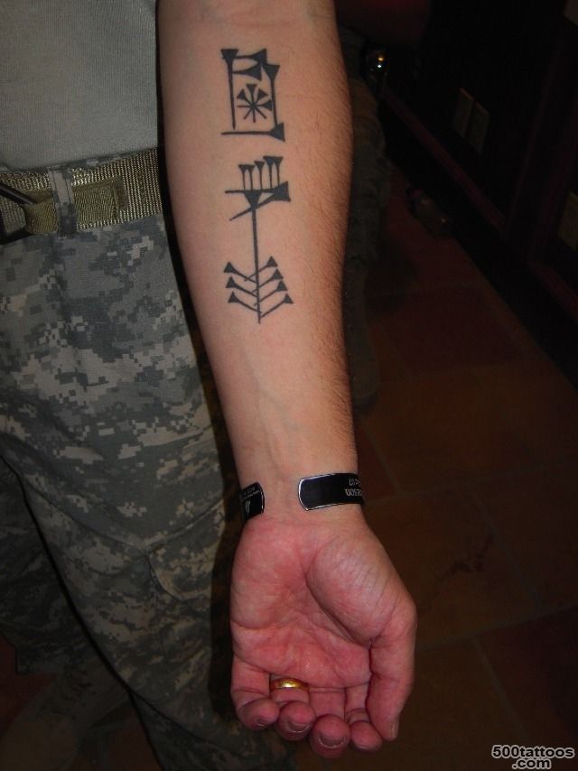 The Ink Of War Afghanistan Air Base#39s Best Tattoos  WIRED_46