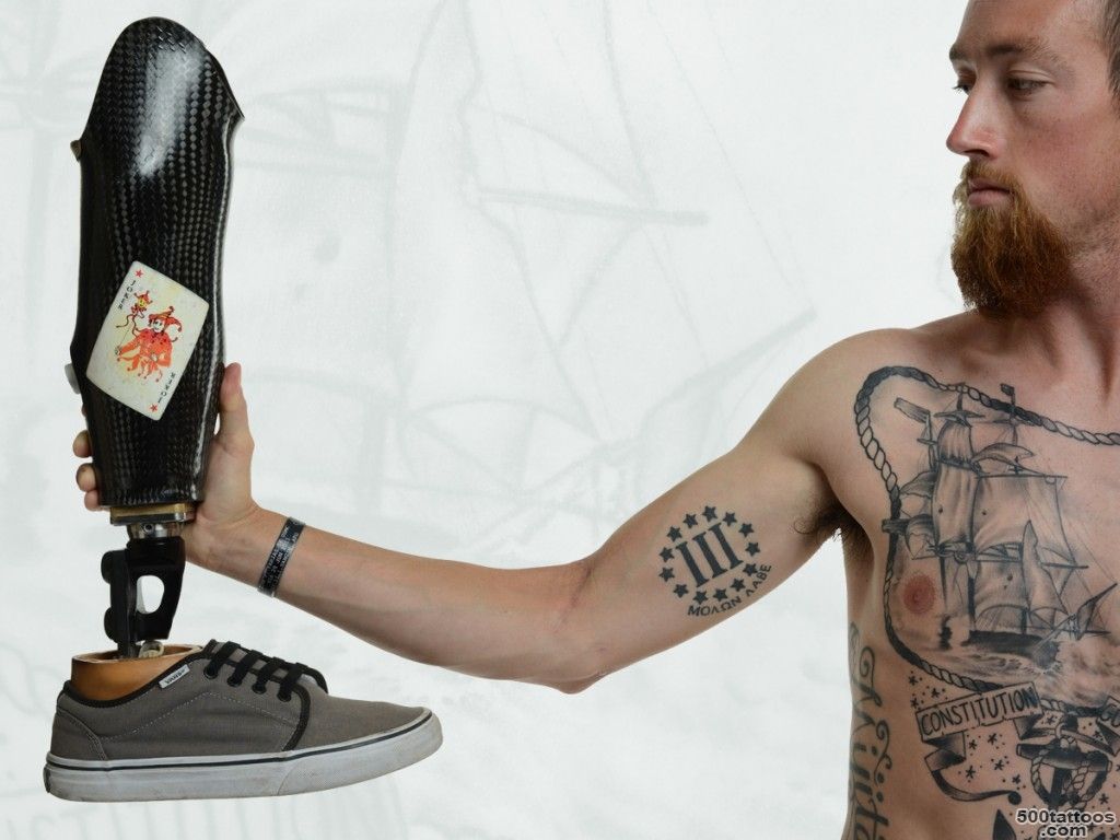 Vets reveal the stories in their tattoos in new exhibit #39War Ink ..._38