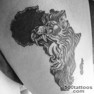 43+-Latest-African-Continent-Map-Tattoos_11jpg