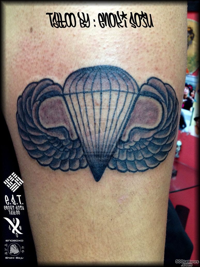 Realism airborne tattoo featuring intricate execution on the collarbone