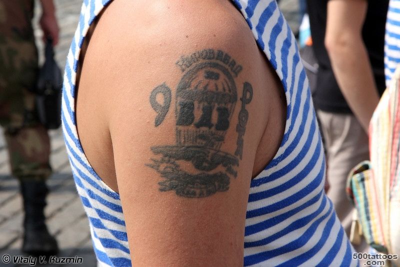 Airborne tattoo in detailed abstract style on the ankle