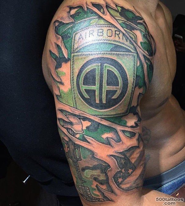 Airborne tattoo idea in dotwork style for the ribs