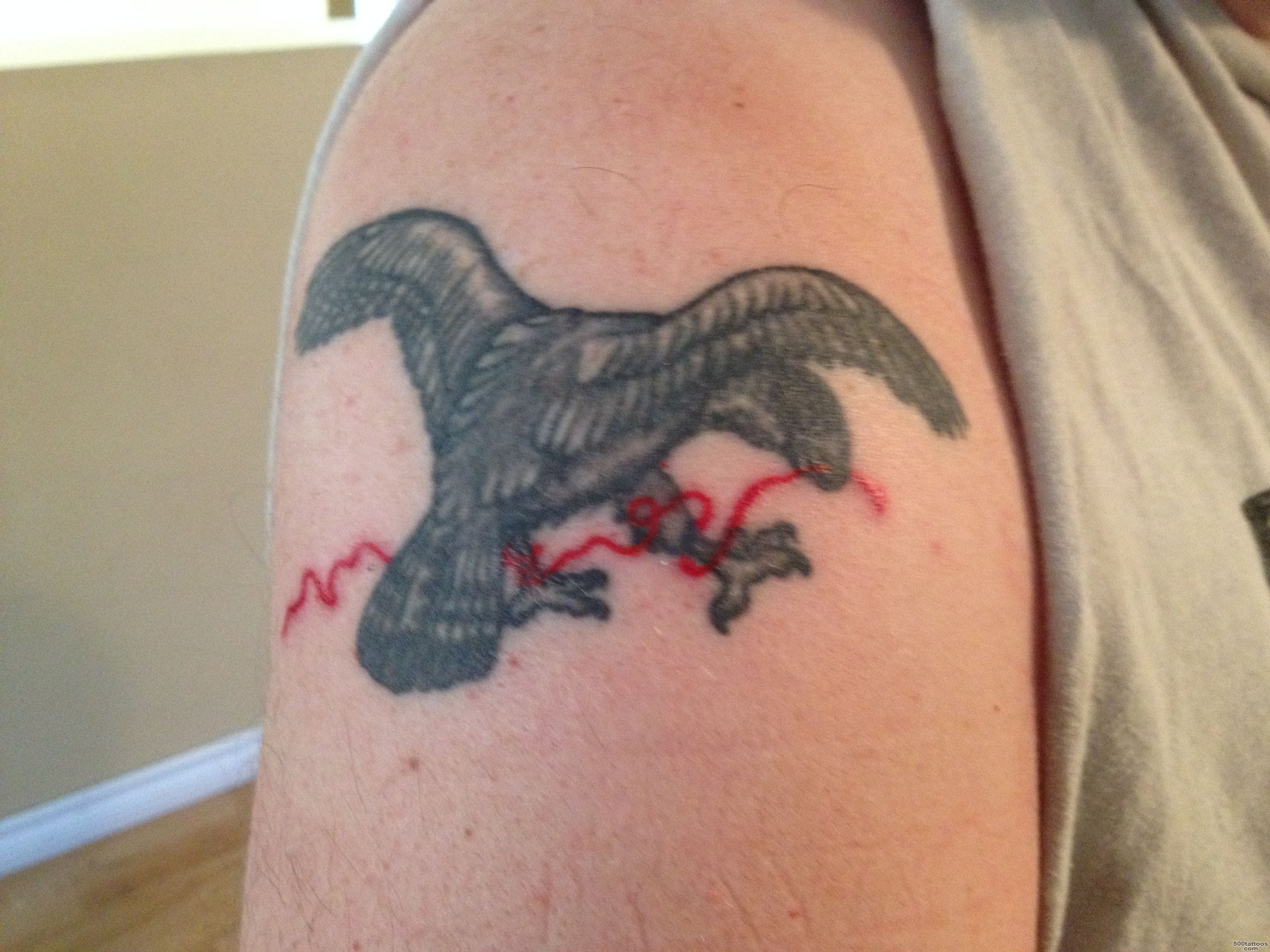 Airborne tattoo idea in dotwork style for the collarbone