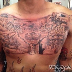 Refined fine-line airborne tattoo design on the shoulder