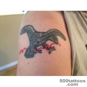 Airborne tattoo idea in dotwork style for the collarbone