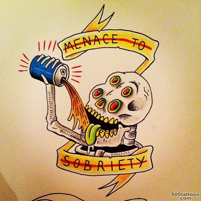 MenaceToSobriety #art #illustration #tattoo #flash..._35