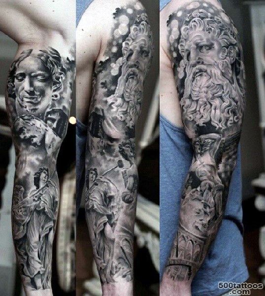 60 Greek Tattoos For Men   Mythology And Ancient Gods_28