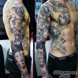 60 Greek Tattoos For Men   Mythology And Ancient Gods_23