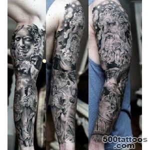 60 Greek Tattoos For Men   Mythology And Ancient Gods_28