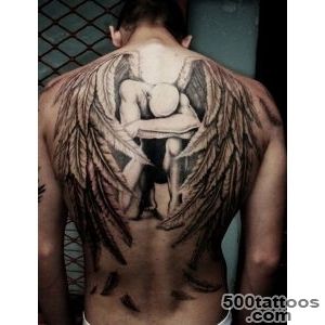 60 Holy Angel Tattoo Designs  Art and Design_3