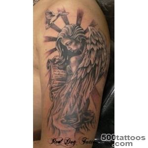 60 Holy Angel Tattoo Designs  Art and Design_22