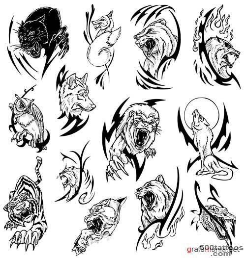 Predatory animals tattoo » Territory designer and web master ..._ 22